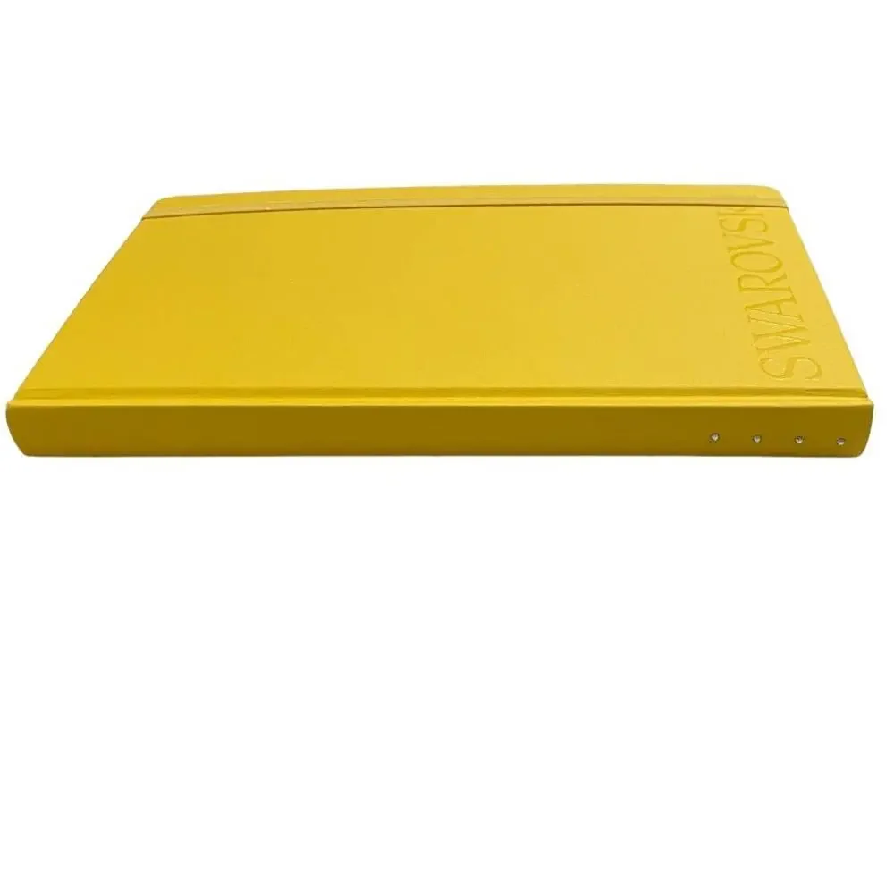 Swarovski notebook  Blank  Crystal Accents Yellow